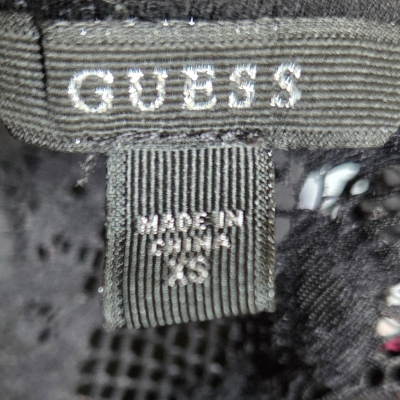 Guess Black Lace Jumpsuit - Picture 7 of 7